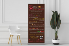 Baker's Dozen Cookies Roll Up Banner