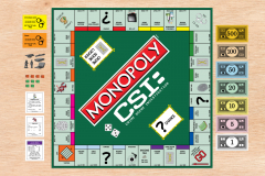 CSI-opoly Board Game
