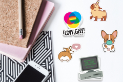 Assorted Diecut Stickers